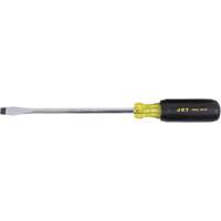 JKSS-8R Slot Screwdriver, 3/8" Tip, Round, 8" L, Cushion Grip Handle Cam Industrial