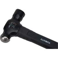 Marteau &agrave; panne ronde, Poids de la t&ecirc;te 24 oz, Face Ordinaire, Prise Fibre de verre Cam Industrial