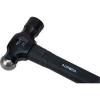 Marteau &agrave; panne ronde, Poids de la t&ecirc;te 32 oz, Face Ordinaire, Prise Fibre de verre Cam Industrial