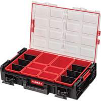 Organisateur tr&egrave;s-grand avec bacs courts Arx, 23" x 15-1/5" x 5", Noir Cam Industrial