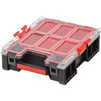 Organisateur moyen haut avec bacs Arx, 10-2/5" x 14-3/10" x 4-1/5", Noir Cam Industrial