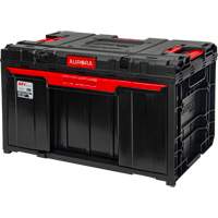 Arx&reg; Single Drawer Toolbox, 11-1/5" W x 18-3/10" D x 9-1/10" H, Black/Red Cam Industrial