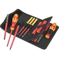 Jeu de tournevis isol&eacute;s pour vis fendues, 1000 V, 18 Mcx Cam Industrial