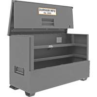 57.4 cu. ft. Jobsite Piano Box, 72-7/16" W x 33-7/8" D x 49-7/16" H, Grey Cam Industrial