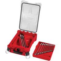 SAE Wrench Set with PackOut Compact Organizer, Combination, 15 Pieces, Imperial Cam Industrial