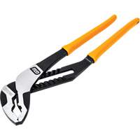PITBULL K9 V-Jaw Dipped Handle Tongue & Groove Pliers, 16" Cam Industrial