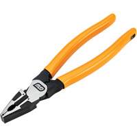 PITBULL Dipped Handle Universal Cutting Pliers, 8" L Cam Industrial