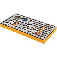 MEGAMOD Master Mechanics Tool Set in Premium Modular Foam Trays with Tool Storage, 1268 Pieces Cam Industrial