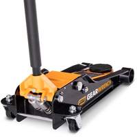Low Profile Floor Jack, 3.5 Ton(s) Capacity, 3-3/4" Lowered, 21-3/4" Raised, Manual Hydraulic Cam Industrial