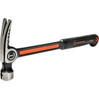 Steel Milled-Face Framing Hammer, 22 oz., Solid Steel Handle, 16" L Cam Industrial