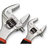 Quick-Fit-Jaw Adjustable Wrench Set, Adjustable, 2 Pieces, Imperial and Metric Cam Industrial