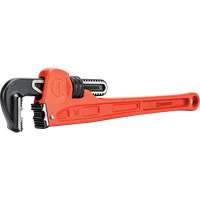 K9 Jaw Pipe Wrench, 2-7/8" Jaw Capacity, 18" Long, Powder Coated Finish, Ergonomic Handle Cam Industrial
