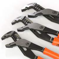 Z2 K9 Straight Jaw Dipped Handle Tongue & Groove Plier Set, 3 Pieces Cam Industrial