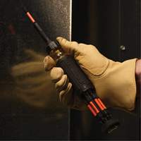 15-in-1 Ratcheting Impact-Rated Multi-Bit Torsion Zone Screwdriver, 9-1/2" L, Cushion Grip Handle Cam Industrial