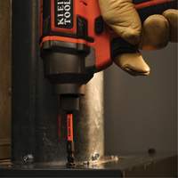15-in-1 Ratcheting Impact-Rated Multi-Bit Torsion Zone Screwdriver, 9-1/2" L, Cushion Grip Handle Cam Industrial