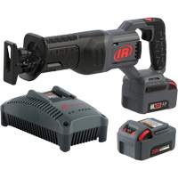 Cordless Reciprocating Saw Kit, 20 V, Lithium-Ion Battery, 3000 SPM Cam Industrial