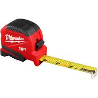 Compact Tape Measure, 1" x 16' Cam Industrial