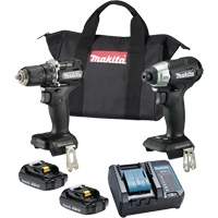 LXT Brushless Sub-Compact 2-Tool Combo Kit, Lithium-Ion, 18 V Cam Industrial