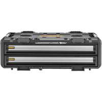 TOUGHSYSTEM&reg; 2.0 DXL 2 Drawers Unit, 30" x 21-13/20" x 10", Black/Yellow Cam Industrial