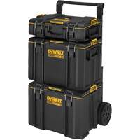TOUGHSYSTEM&reg; 2.0 Rolling Tower, 24" x 20-2/5" x 34-1/2", Black/Yellow Cam Industrial