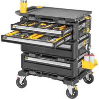TOUGHSYSTEM&reg; 2.0 DXL 5-in-1 Modular Workstation, 34" x 25-4/5" x 39", Black/Yellow Cam Industrial