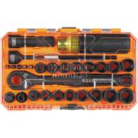 Jeu de douilles &agrave; chocs ouvertes essentielles KNECT, 28 Mcx, Chocs, Prise de 3/8" Cam Industrial