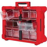 Organisateur PACKOUT &agrave; bac inclinable, 15-1/5" x 19-7/10" x 6-7/10", Noir/Rouge Cam Industrial