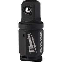Adaptateur d'enclume pour cl&eacute; &agrave; rochet polygonale INSIDER, Prise 3/8", Douille 3/8", 0,63" lo, Sph&eacute;rique Cam Industrial