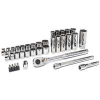 3/8” Drive 72-Tooth, 12-Point Drive Mechanics Tool Set Cam Industrial