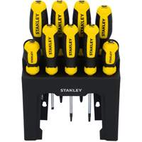 Screwdriver Set with Stand, 9 Cam Industrial