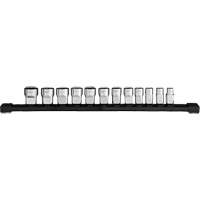 12-Point Metric Socket Set, 12 Pcs, 3/8" Drive Size Cam Industrial