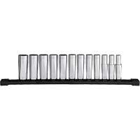 12-Point Deep Well Metric Socket Set, 12 Pcs, 3/8" Drive Size, Deep Cam Industrial