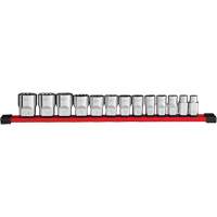 12-Point SAE Socket Set, 13 Pcs, 1/2" Drive Size Cam Industrial
