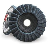 POWERBLEND SCD Surface Conditioning Flap Disc, 4-1/2" x 7/8", Type 29, Fine Grit Cam Industrial