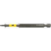 Embout pour outils &eacute;lectriques Impactech, Fente, Embout 6F-8R, Prise 1/4", Longueur 3-1/2" Cam Industrial