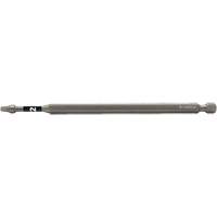 Embout pour outils &eacute;lectriques Impactech, Carr&eacute;e, Embout #2, Prise 1/4", Longueur 6" Cam Industrial