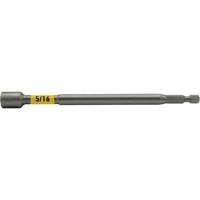 Impactech&reg; Nut Driver, 5/16" Tip, 1/4" Drive, 6" L, Magnetic Cam Industrial