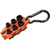 Jeu de douilles &agrave; chocs SAE pr&ecirc;t &agrave; emporter, 7 Mcx, Chocs, Prise de 3/8" Cam Industrial