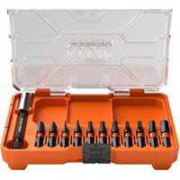 Slim ProFlex Impact Bit Set, 12 Pcs., Magnetic Cam Industrial