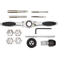 SAE Ratcheting Tap & Die Set, 13 Pieces Cam Industrial