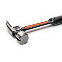 Smooth-Face Framing Hammer, 22 oz., Solid Steel Handle, 16" L Cam Industrial