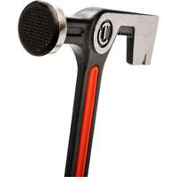 Drywall Hammer, 11 oz., Solid Steel Handle, 12-1/2" L Cam Industrial