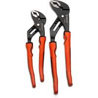 Grip Zone V-Jaw Tongue & Groove Plier Set with Dual Material Rawhide Handle, 2 Pieces Cam Industrial