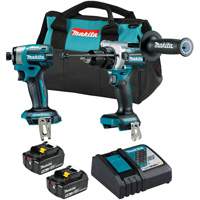 LXT Brushless Cordless Impact Driver & Hammer Drill/Driver Combo Kit, Lithium-Ion, 18 V Cam Industrial