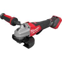 FUEL Dual Trigger Braking Grinder with Paddle Switch & ONE KEY, 6"/4-1/2" Wheel, 18 V Cam Industrial