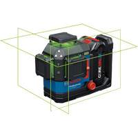 360 Connected Green-Beam Three-Plane Leveling and Alignment Laser Cam Industrial