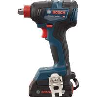 Ensemble visseuse/cl&eacute; &agrave; chocs 2-en-1 pour embouts et douilles, 1/2", 1800 lb-po Couple max., 18 V, Lithium-ion Cam Industrial