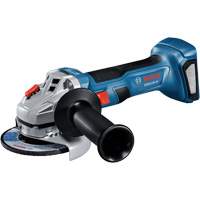 Brushless Angle Grinder with Slide Switch, 4-1/2" Wheel, 18 V Cam Industrial