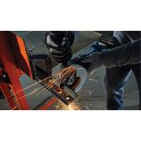 Brushless Angle Grinder with Slide Switch, 4-1/2" Wheel, 18 V Cam Industrial