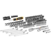 1/4" & 3/8” Drive 90T SAE/Metric Mechanics Hand Tool Set Cam Industrial